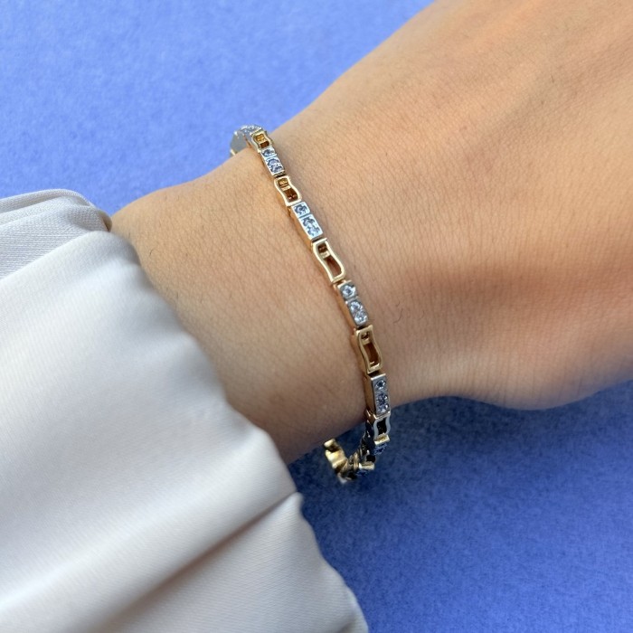 Geometrik Taşlı Bileklik resmi