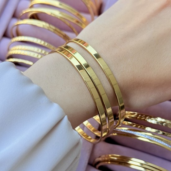 Düz Yüzeyli Ajda Bileklik resmi