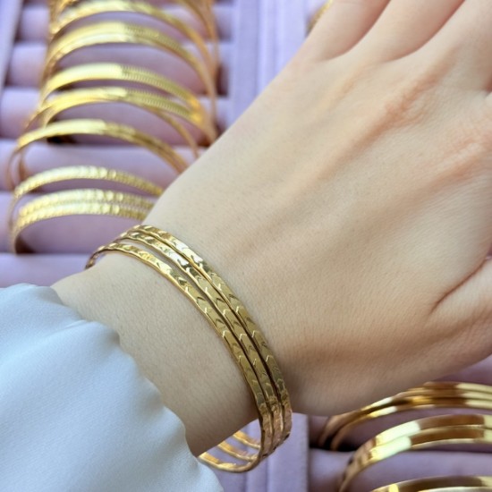 Çekiç Dokulu Ajda Bileklik resmi