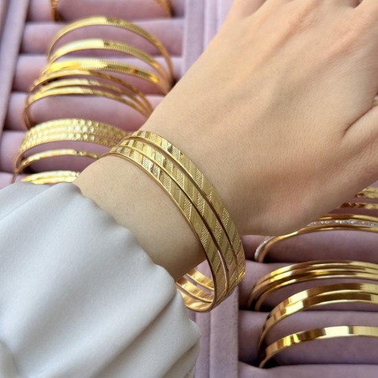 Geniş Desenli Ajda Bileklik resmi