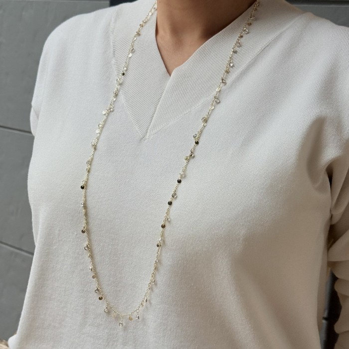 Çift Katlı Sallantılı Kolye resmi