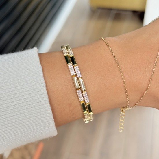 Özel Tasarım İtalyan Zincir Altın Kolye resmi