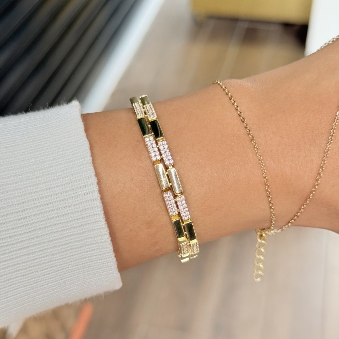 Özel Tasarım İtalyan Zincir Altın Kolye resmi