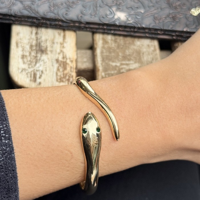 Altın Yılan Bileklik resmi