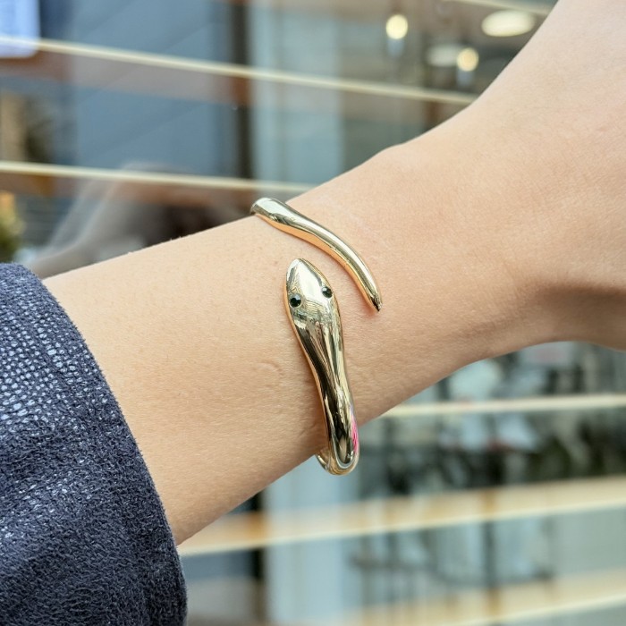 Altın Yılan Bileklik resmi