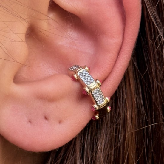 Cascade Ladder Cuff (Gold) resmi