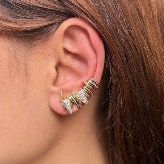 Bolt Stack Ear Cuff resmi