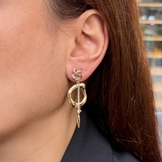 Orion Orb Halo Earring resmi