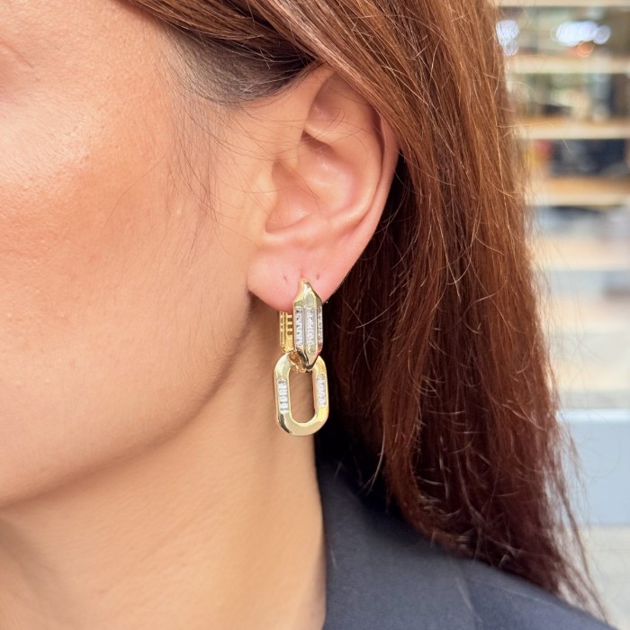 Savoy Chain Baguette Drops resmi