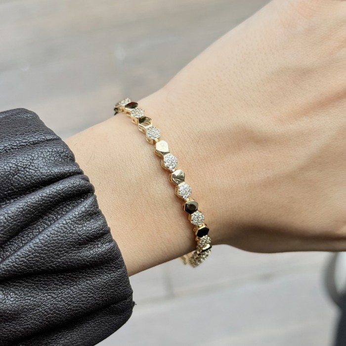 Hex Altıgen Taşlı Bileklik resmi