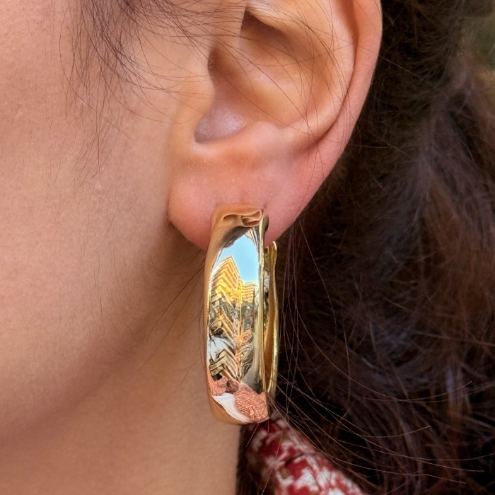 Luna Halka Küpe resmi