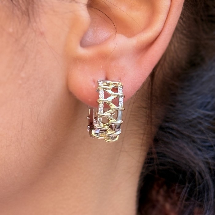 Sphere Charm Küpe resmi