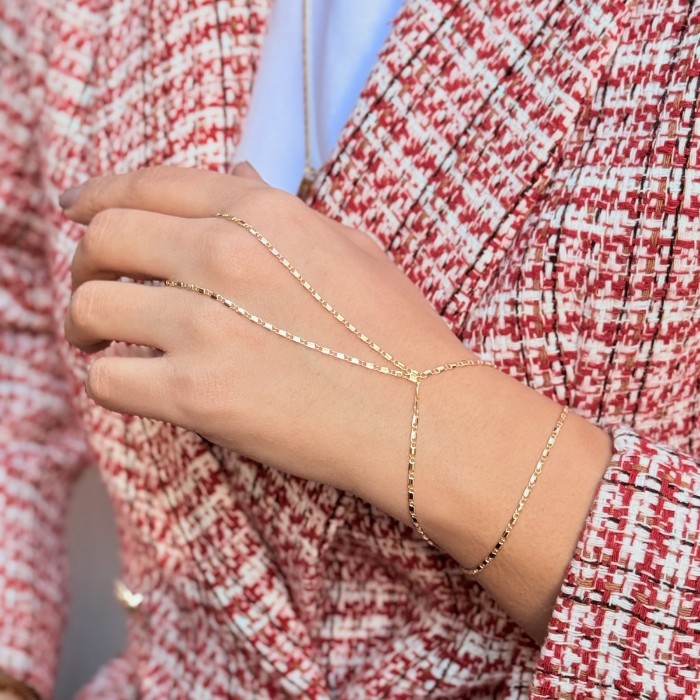 Geometrik Zincir Şahmeran (Minimal) resmi