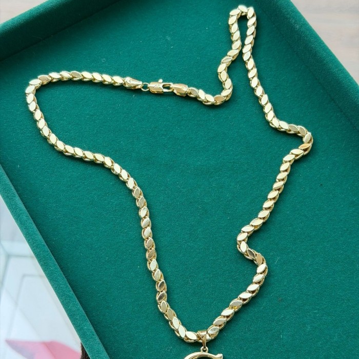 G Harfli Arpa Zincir Kolye  resmi